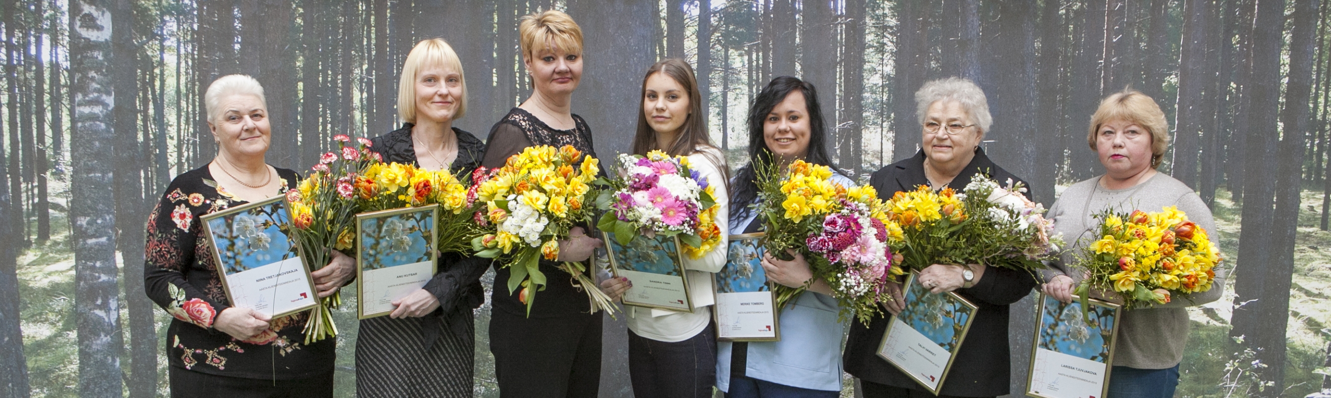2015. aasta parimad klienditeenindajad