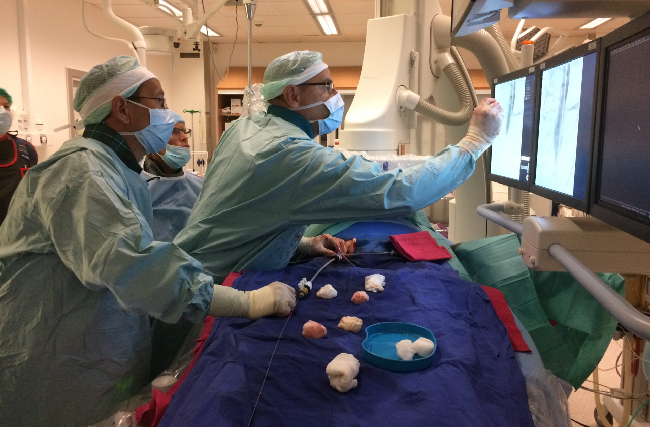 Uuendusliku operatsiooni läbi viinud meeskond