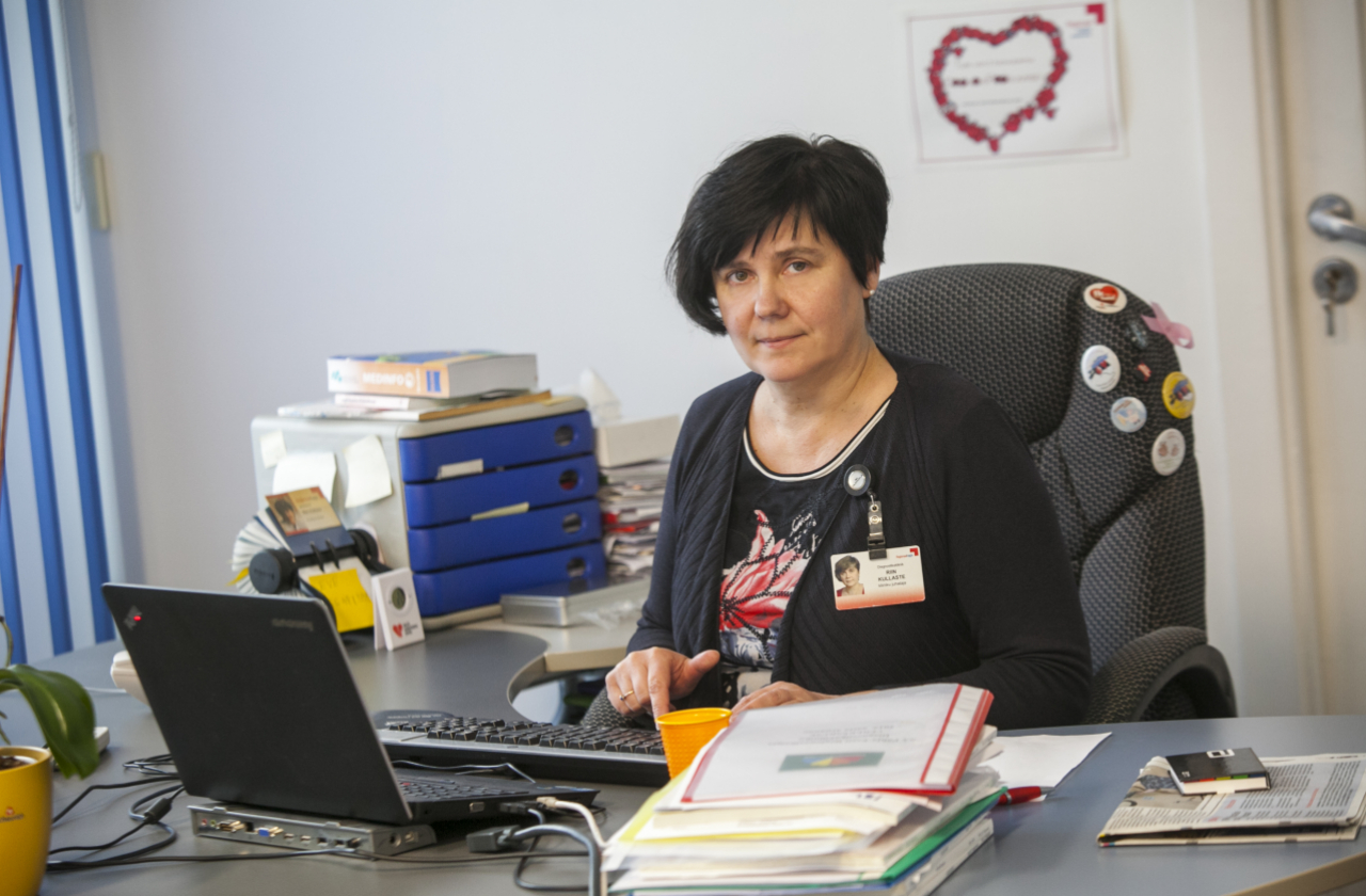 Verekeskuse juhataja dr Riin Kullaste Verekeskuse juhataja dr Riin Kullaste
