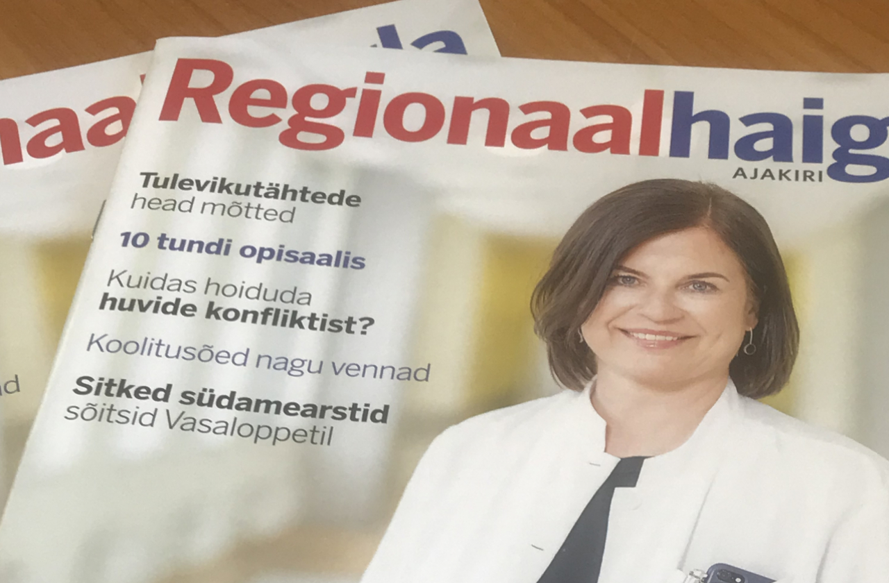 Regionaalhaigla ajakirja aprillinumber Regionaalhaigla ajakirja aprillinumber
