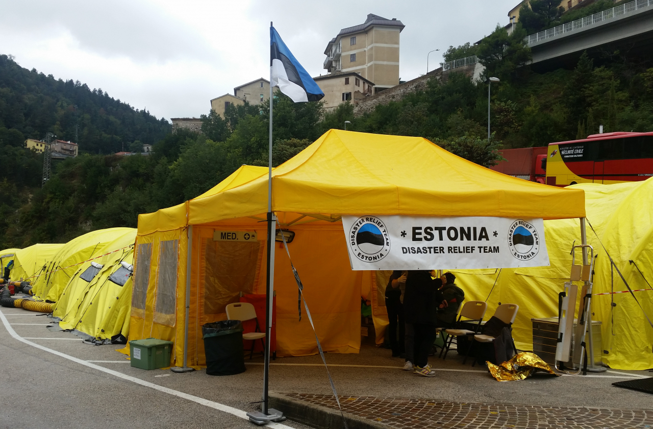 Eesti välihaigla õppusel Modex 2015