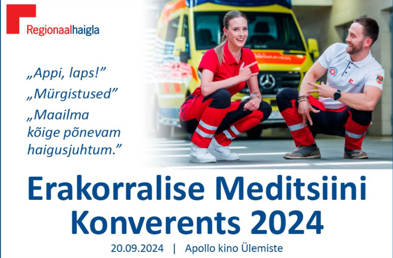 Erakorralise meditsiini konverents 2024 Erakorralise meditsiini konverents 2024