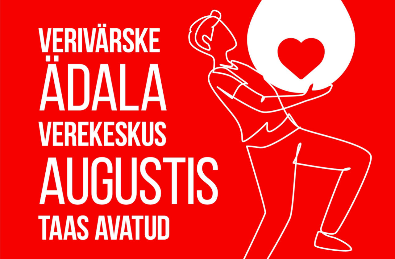 Verivärske Ädala augustis taas avatud