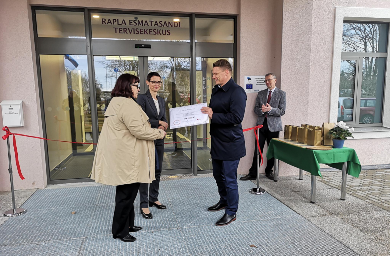 Rapla tervisekeskuse avamine.jpg Rapla tervisekeskuse avamine.jpg